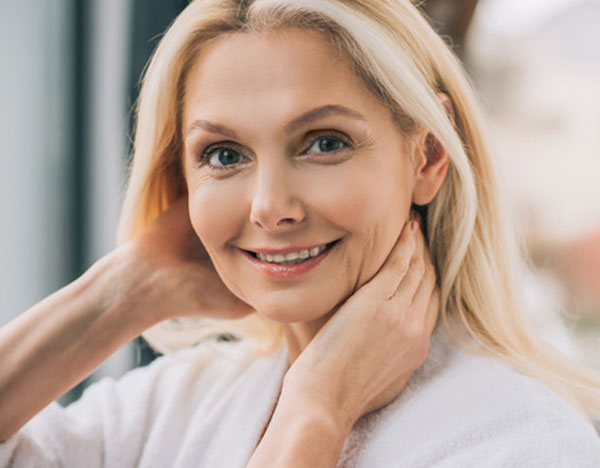 confident mature woman